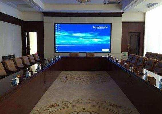 济南会议室LED显示屏安装案例